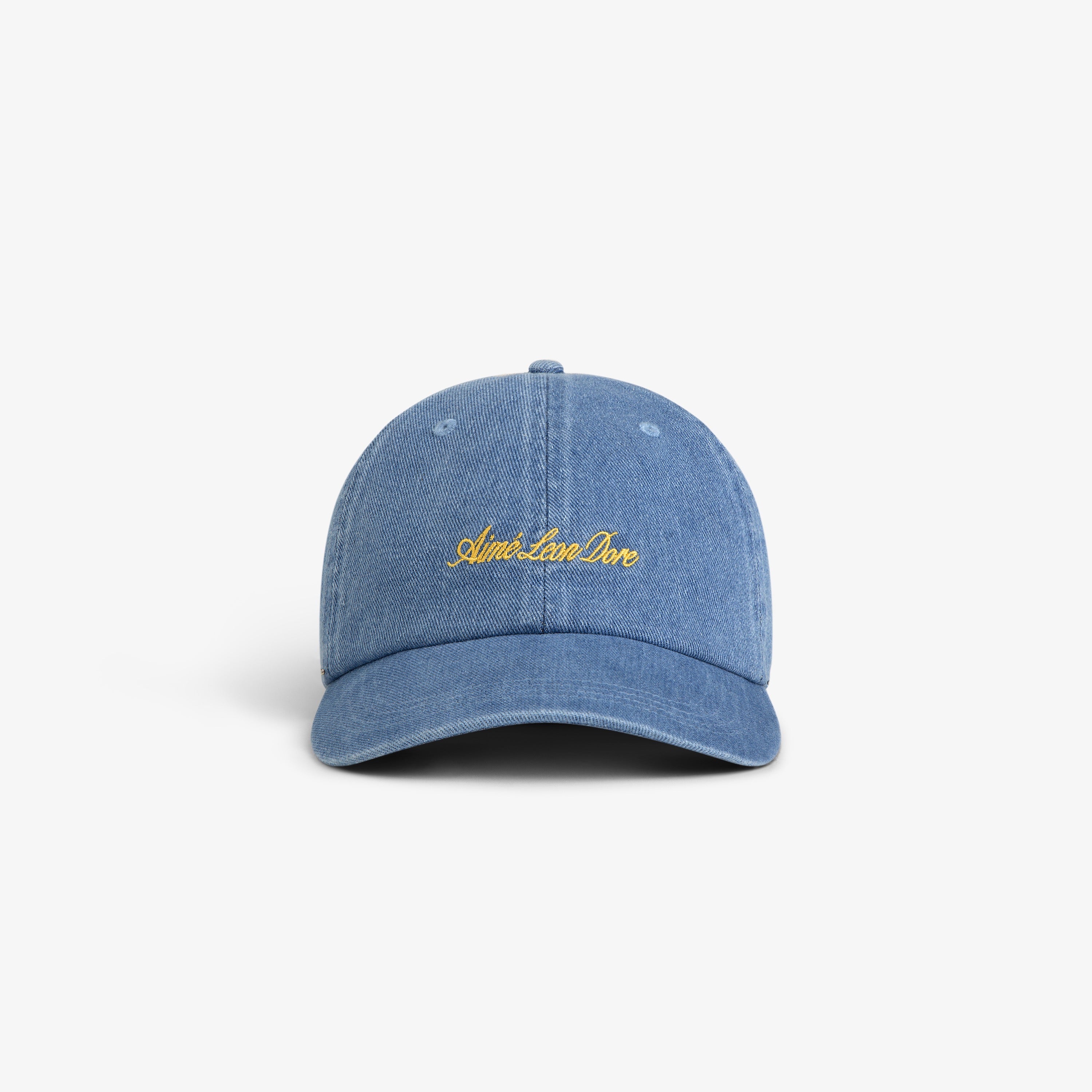 Denim Script Hat