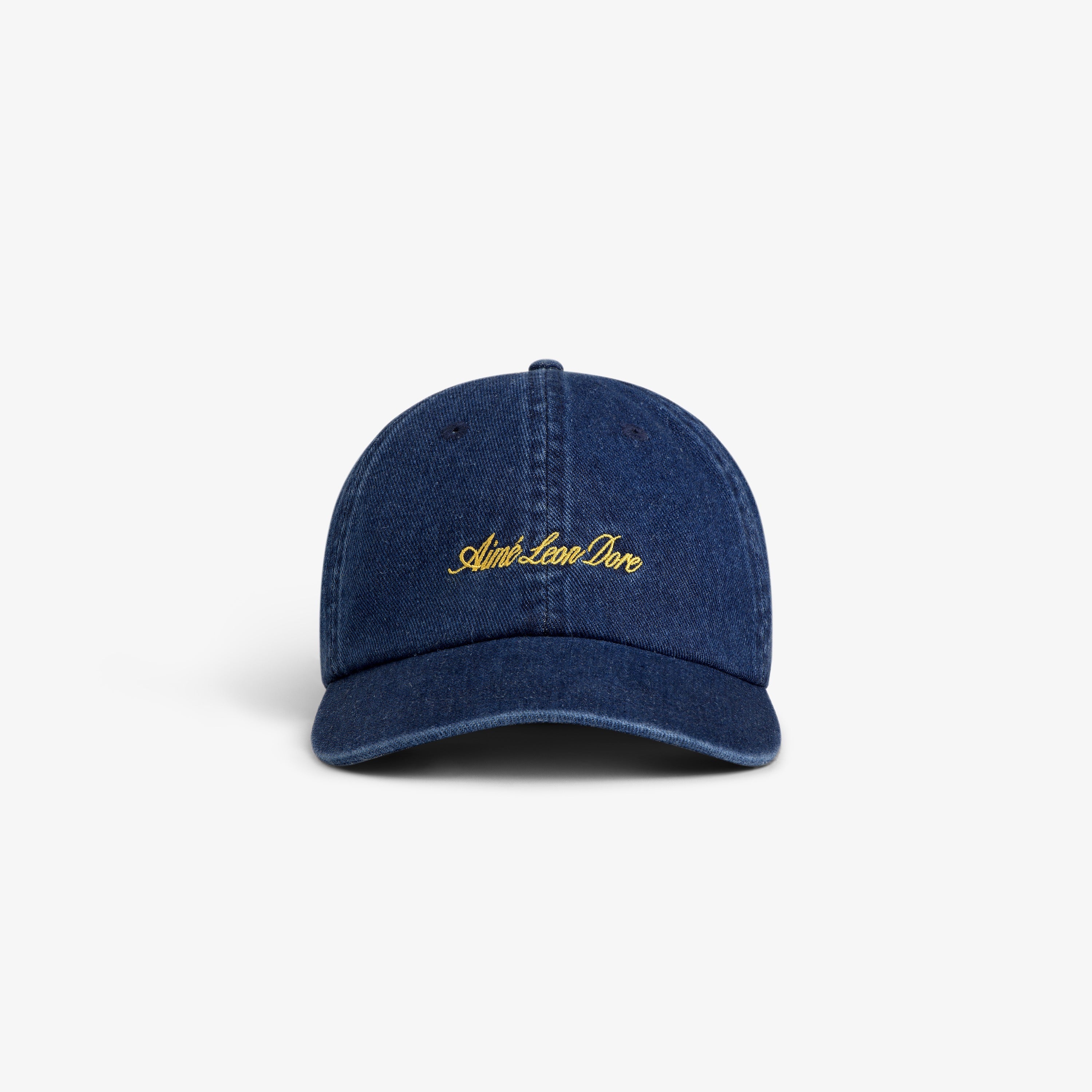 Denim Script Hat