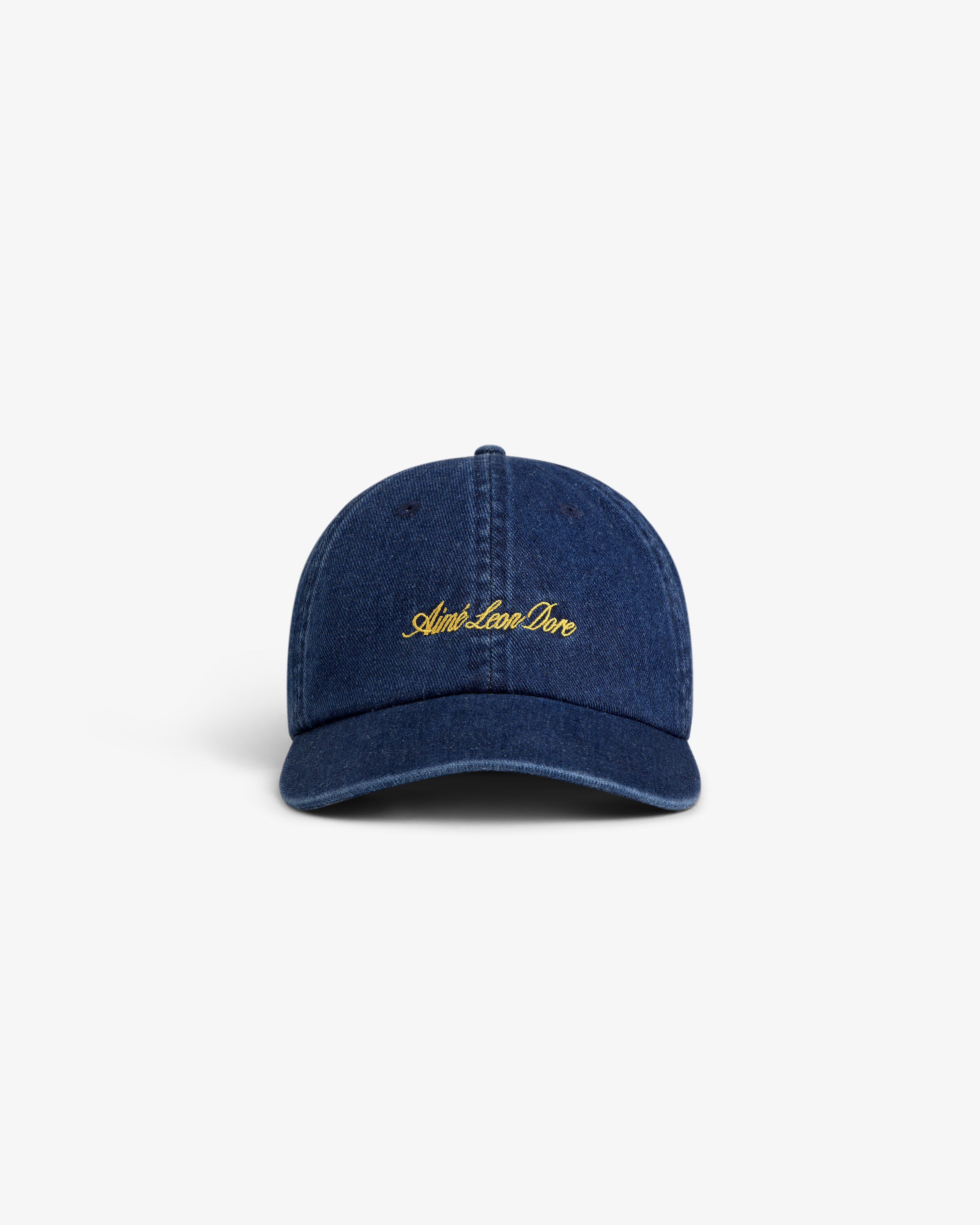 Denim Script Hat 2