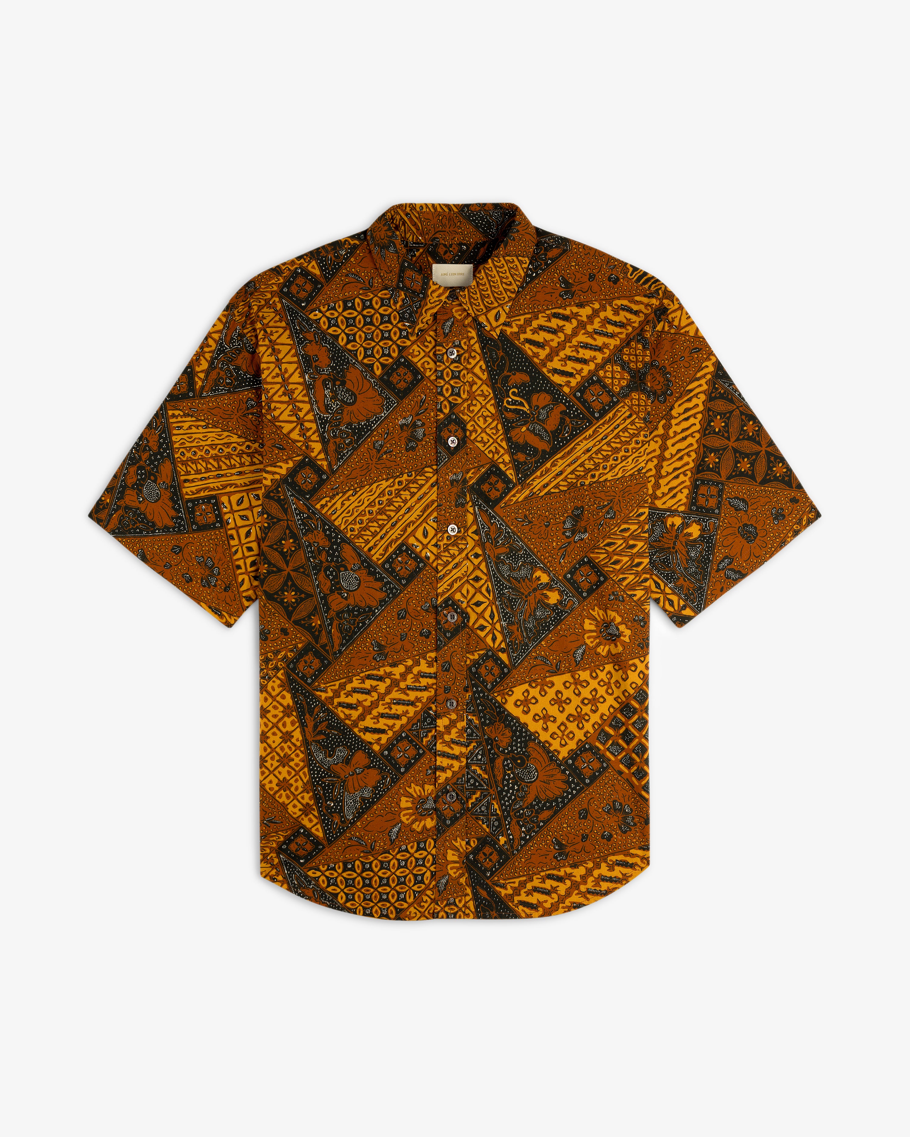 Batik Inspired Print Shirt 2