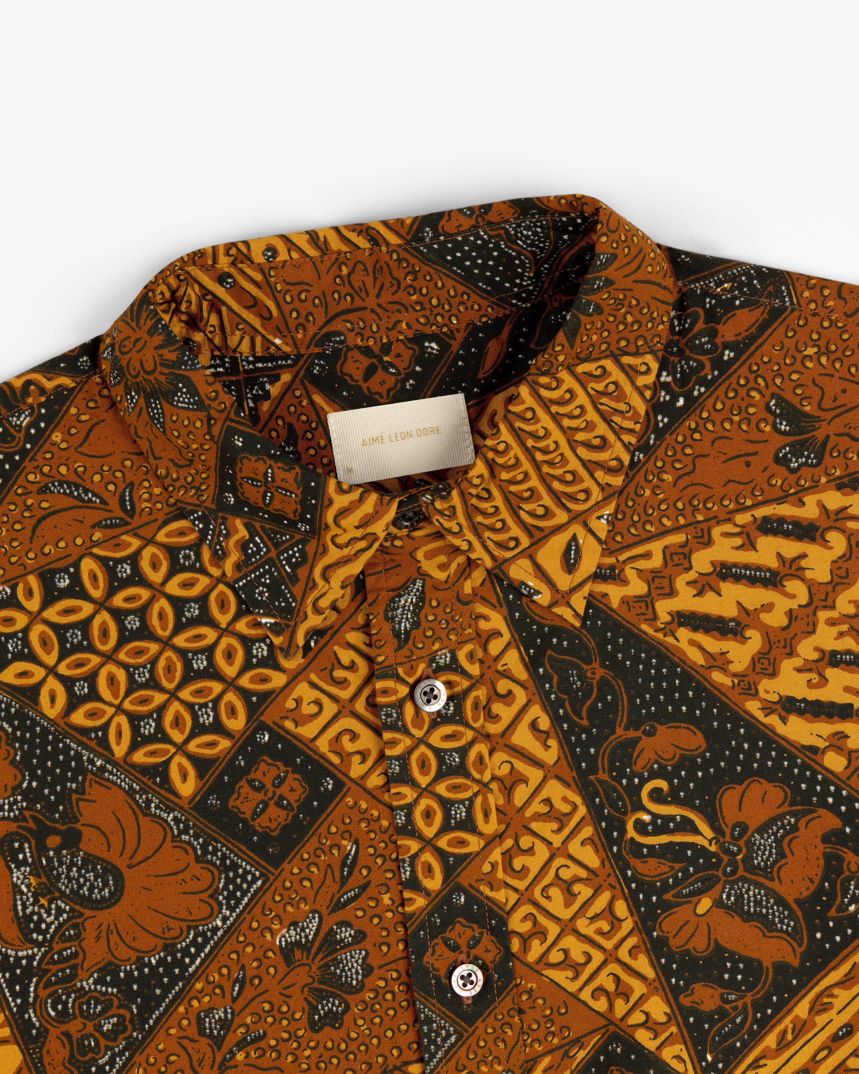 Batik Inspired Print Shirt 4