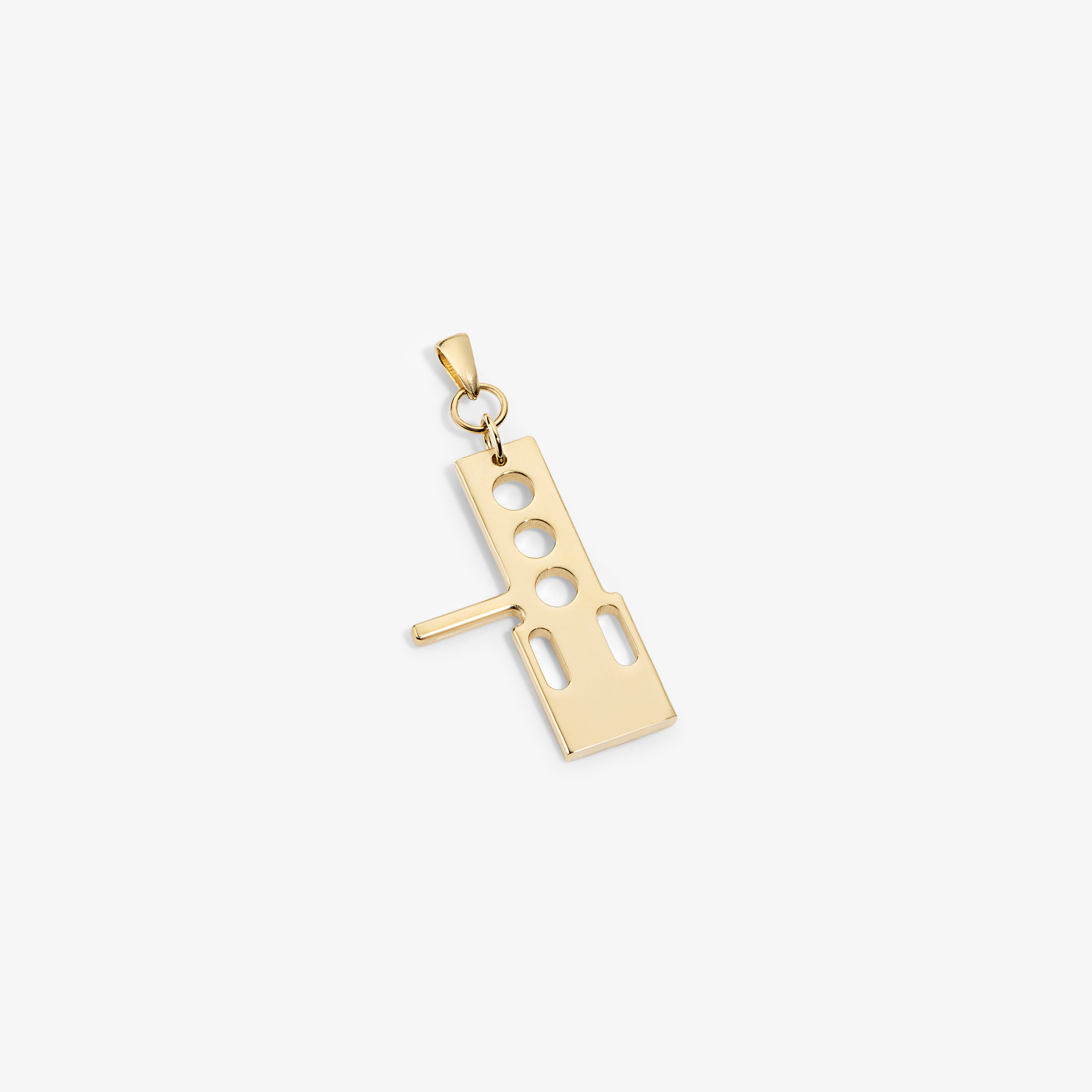 ALD / Technics 14Kt Gold Pendant