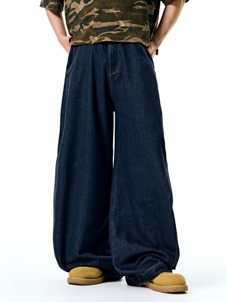 Blue Blood Baggy Jeans Blue 2