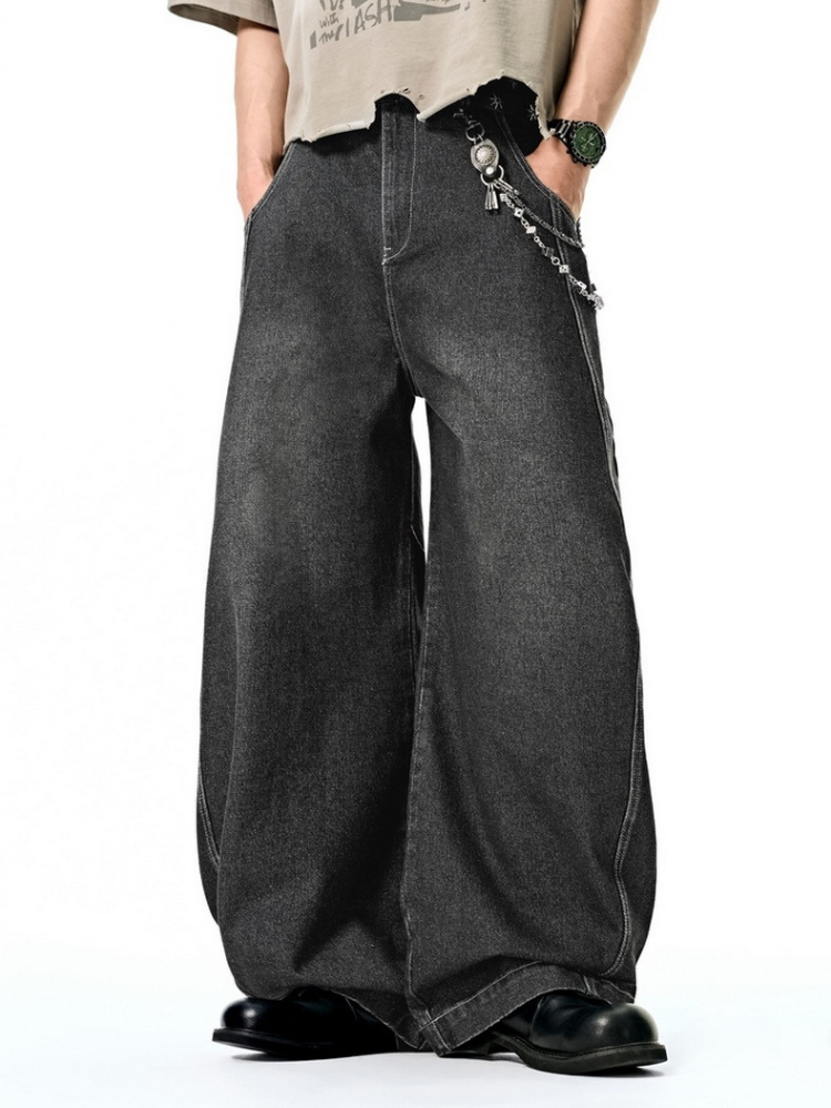 Blue Blood Baggy Jeans Black 2
