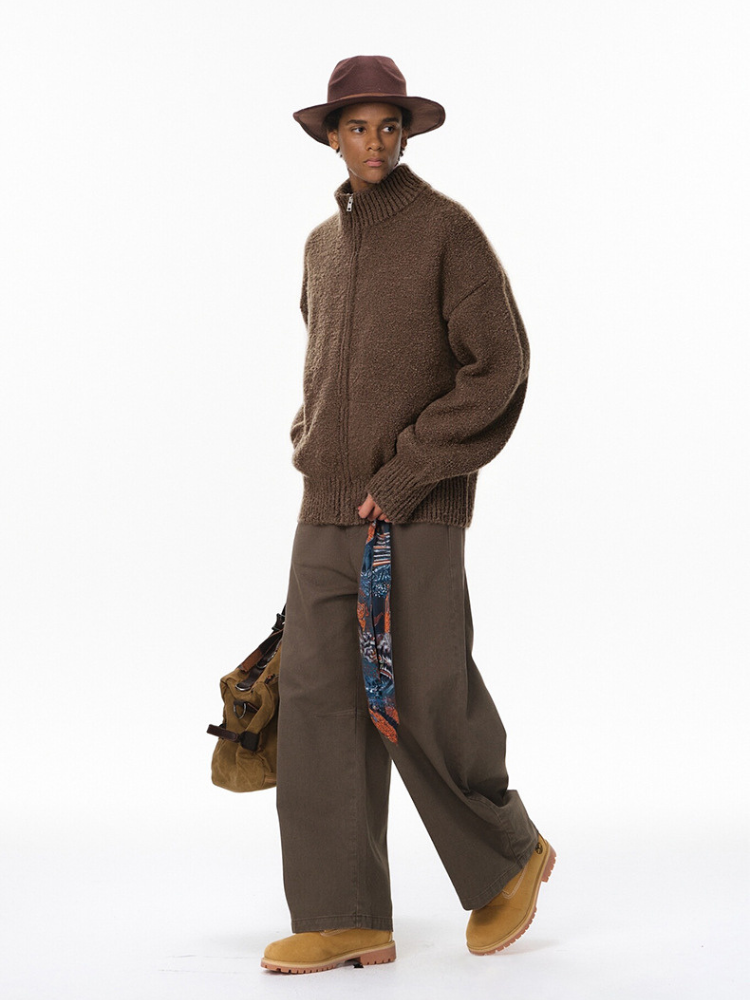 Stand-Collar Sweater 3