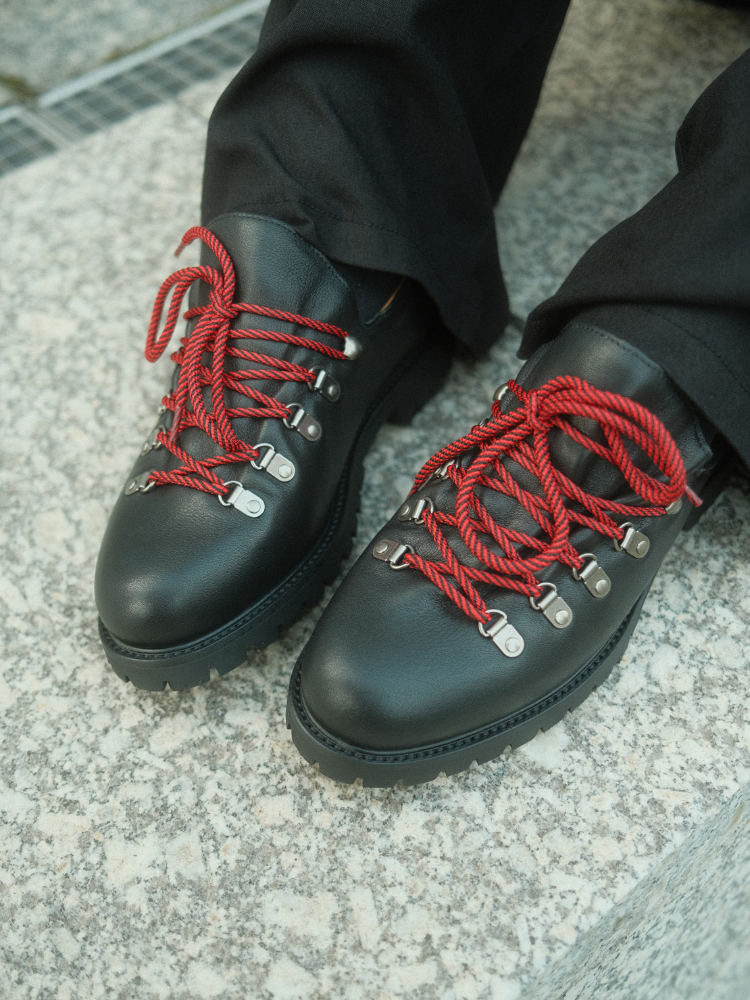 Heritage Derby Leather Black 2