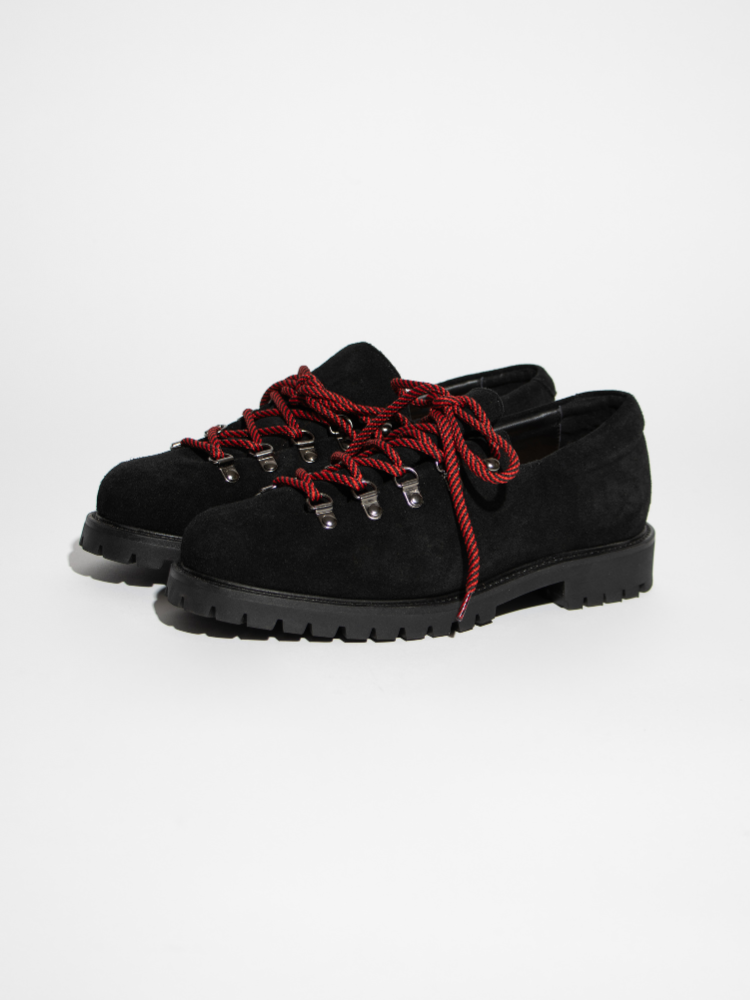 Heritage Derby Noir Suede 3