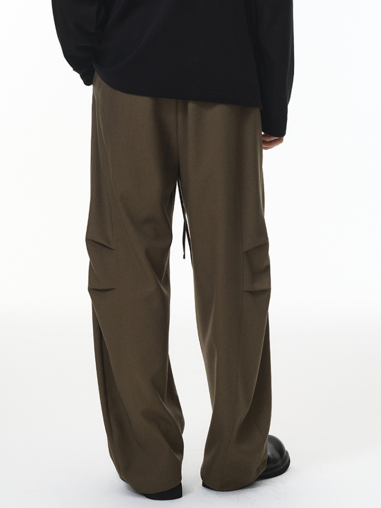 Loom Wide Trouser Brown 4