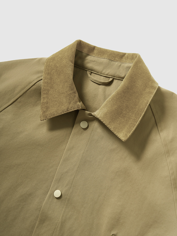 Cord Field Jacket Green 3