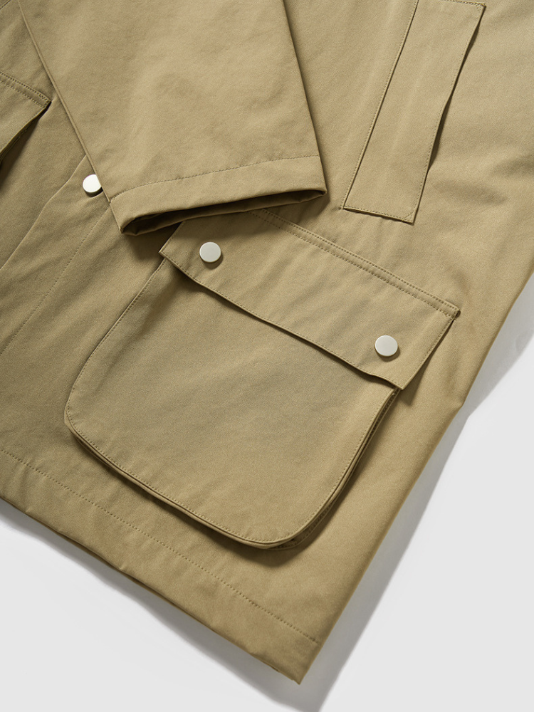 Cord Field Jacket Green 4