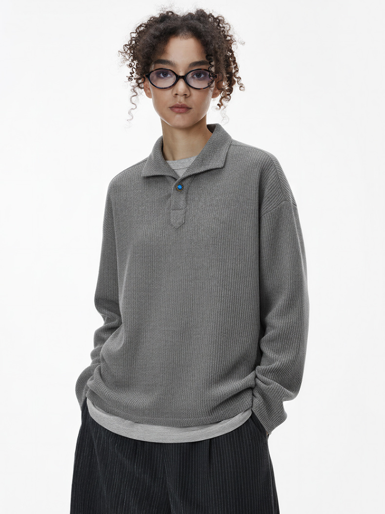 Alpine Rib Knit Grey 4