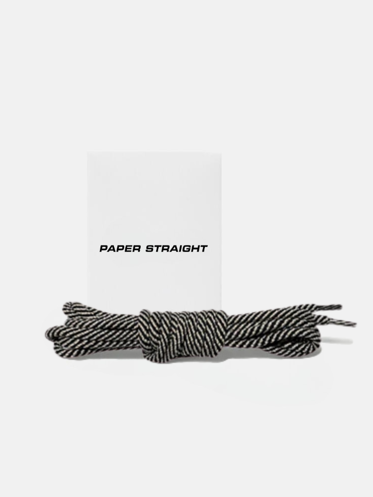 Paper Laces Black/White