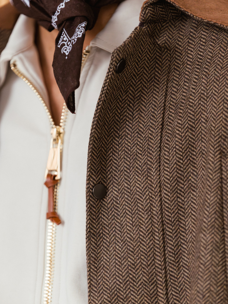 Oak Herringbone Jacket 2