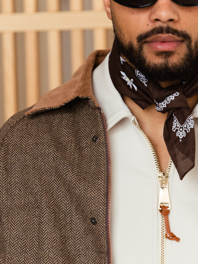 Oak Herringbone Jacket 4