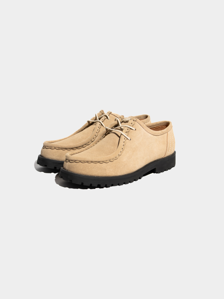 Lug Moc Derby Beige 3