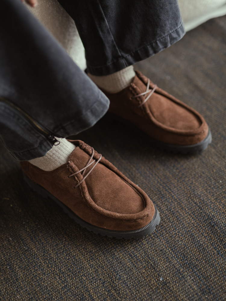 Lug Moc Derby Brown 2
