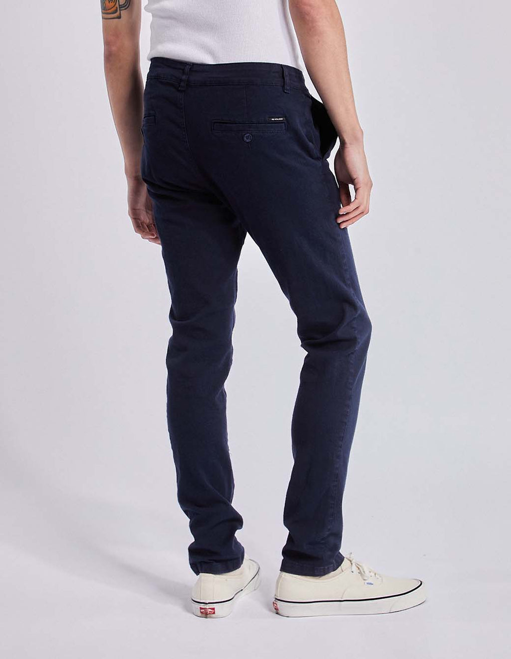 Pantalón Chino Clásico Azul
