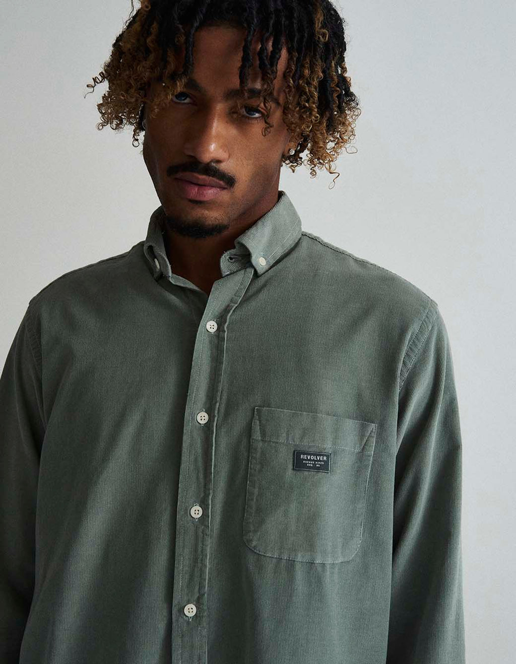 Camisa Beautiful Cord Celeste