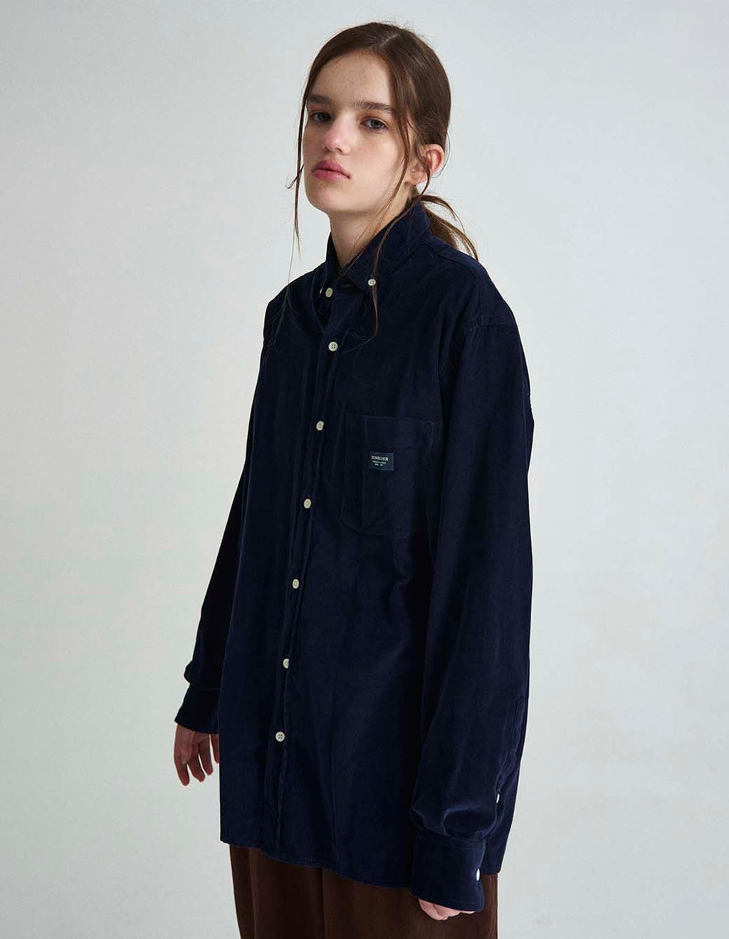 Camisa Beautiful Cord Marino