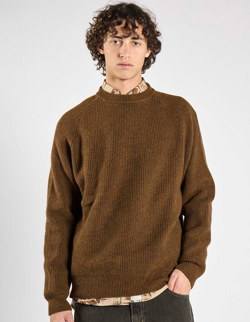 Sweater Pirca Marrón