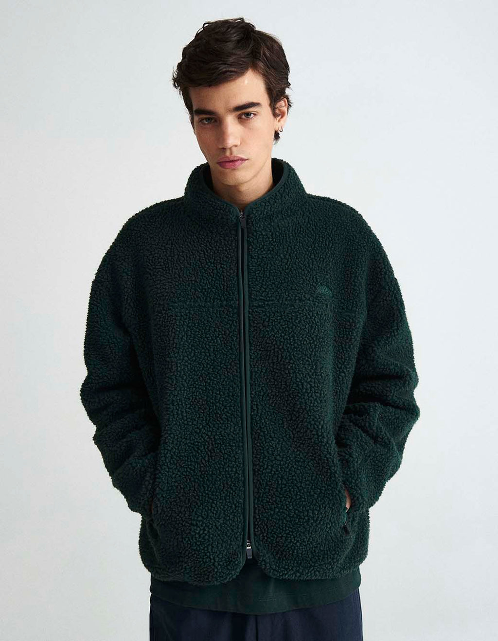 Campera Sherpa Verde