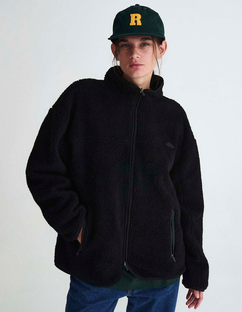 Campera Sherpa Negro