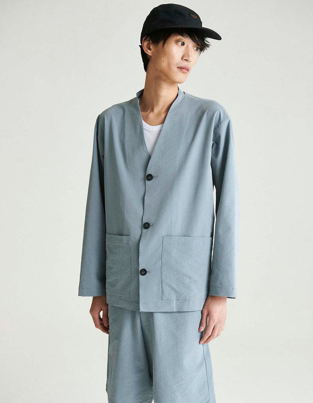 Saco Kioto Traje Gris Claro