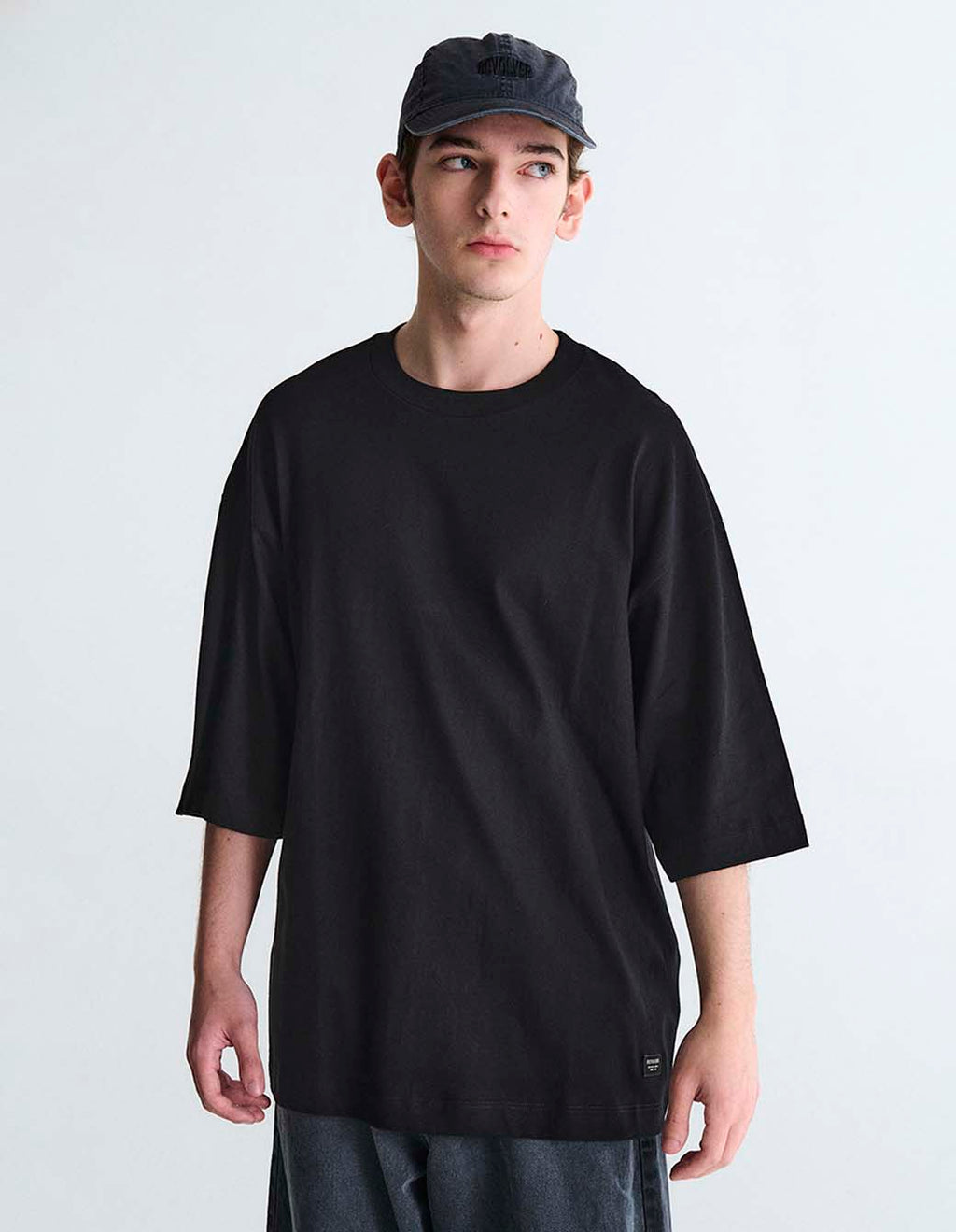 Remera Kioto Pesada Negro