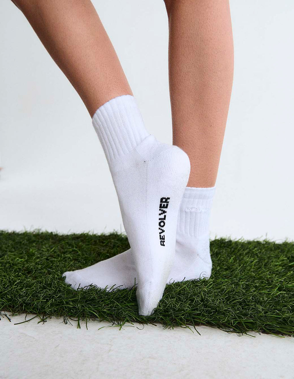 Soquetes Plain Blanco