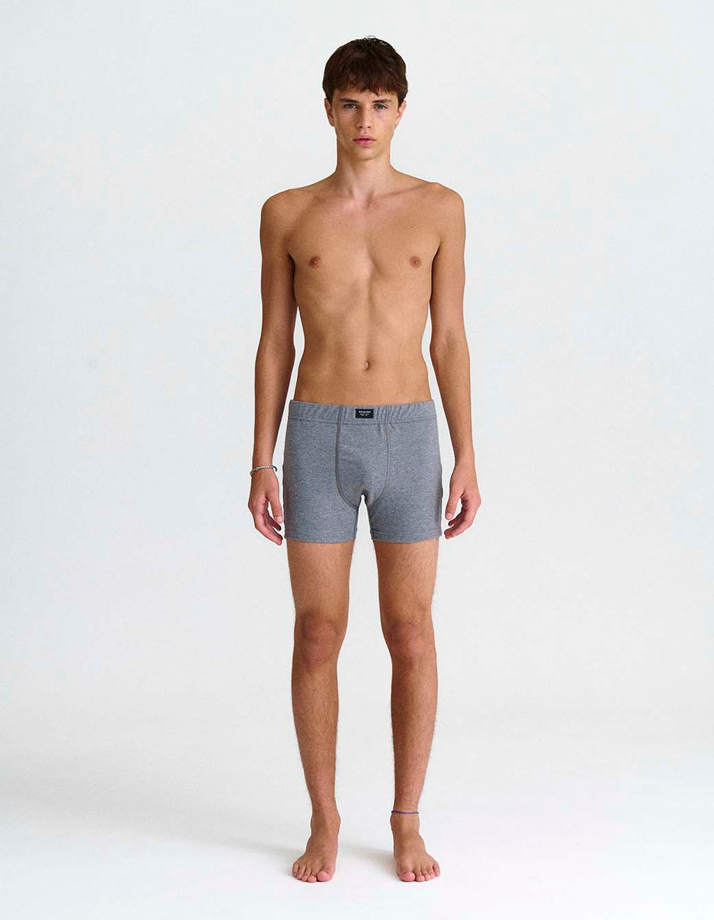 Bóxer BB Gris Melange