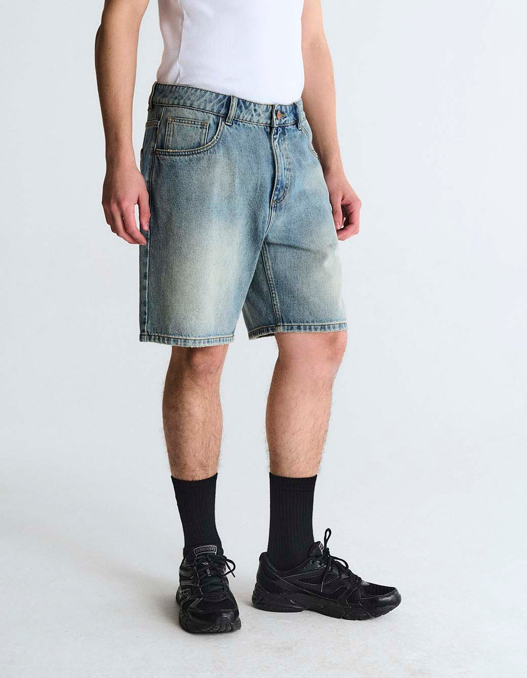 Bermuda Crew Denim Celeste