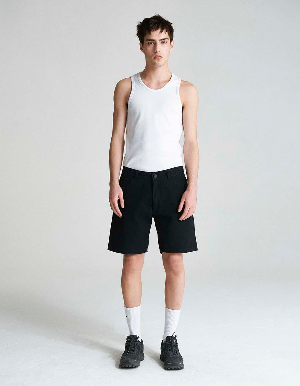 Bermuda Crew Denim Negro