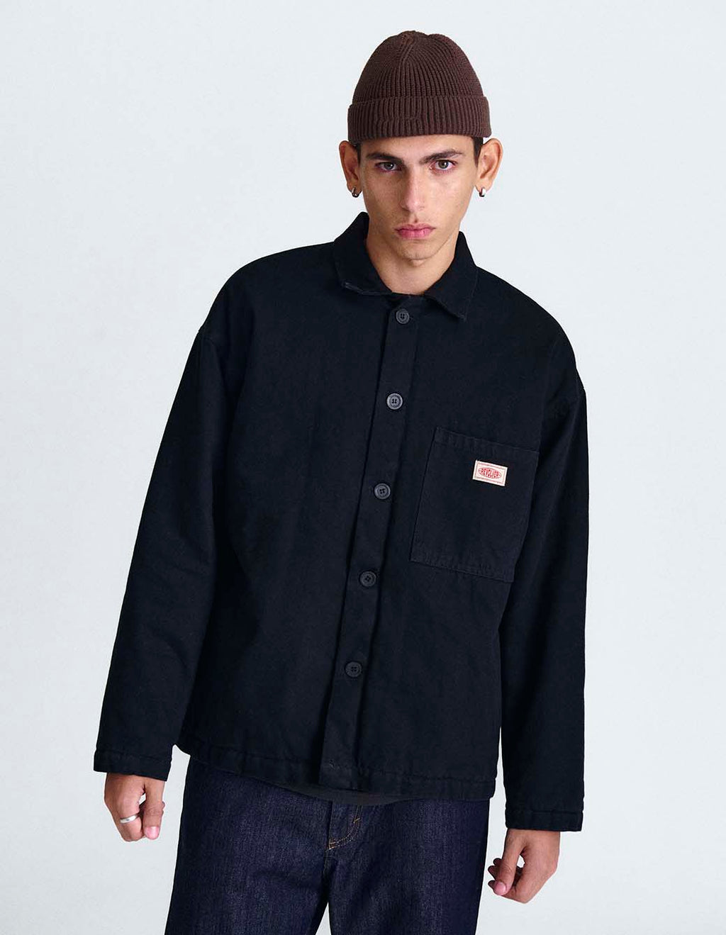 Campera Daves Abrigo Negro