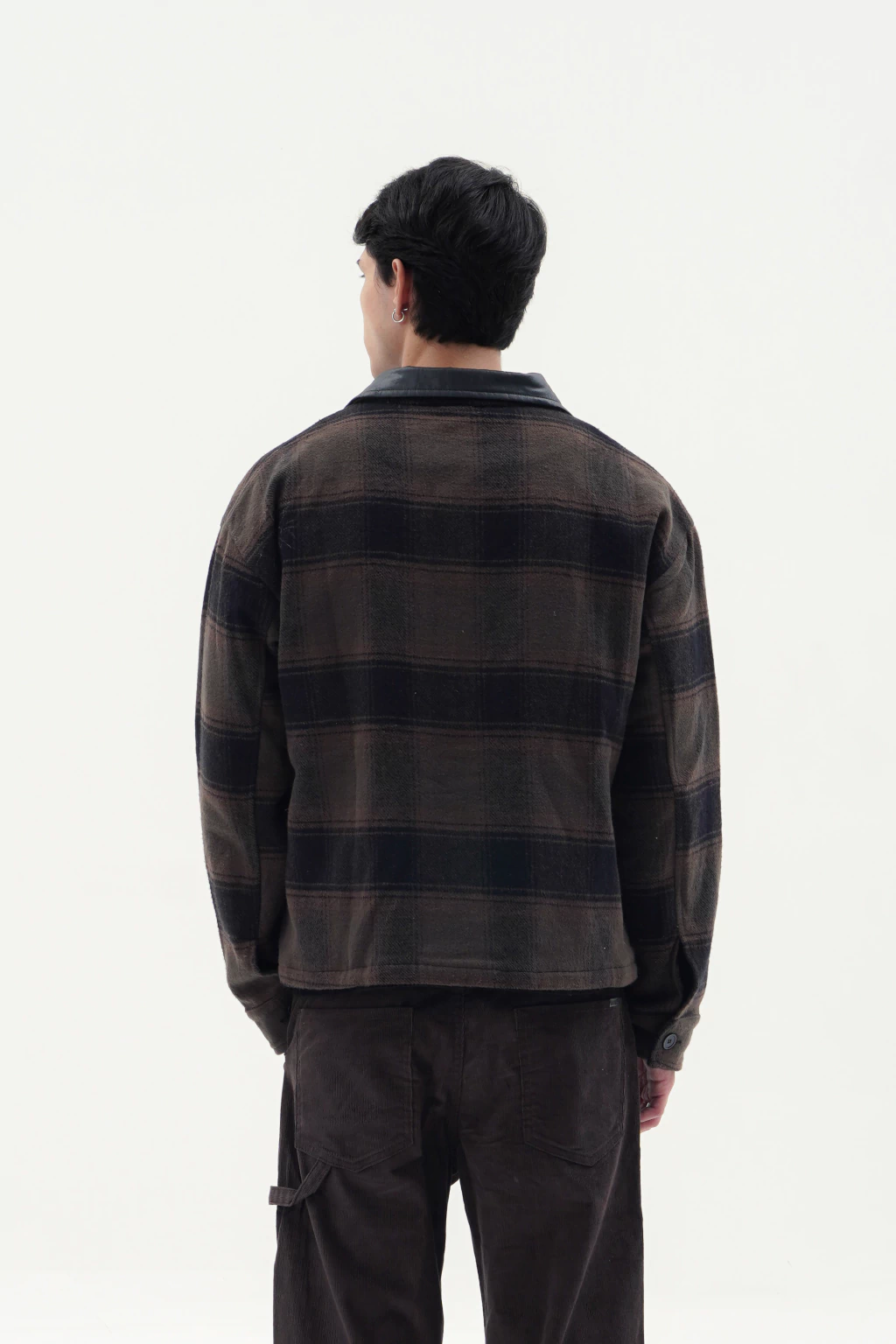 OVERSHIRT CHACRA BLACK AND WHITE